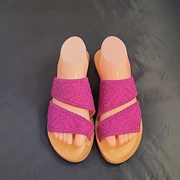 NEW CARLOS BY CARLOS SANTANA WOMEN'S HOLLY FABRIC SLIDE SANDAL - Picture 3 of 16